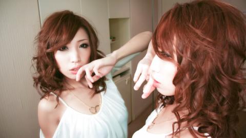 Gorgeous babe Aya gives a handjob and sloppy blowjob