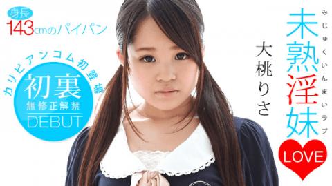 Caribbeancom 011114-520 Risa Omomo Immature fetish sister LOVE