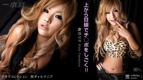 1pondo 103109_703 Rina Umemiya Black Gal Mania