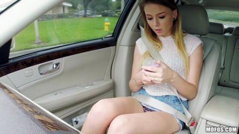 Mofos - Stranded Teens - Natural Teen Fucks for a Ride