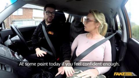 Fakedrivingschool - Instructor gets the full treatment