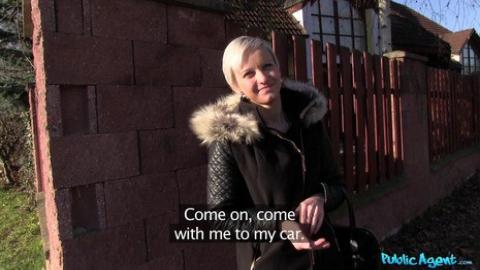 Fakehub - Publicagent - Her Pussy Gets Splattered with Spunk