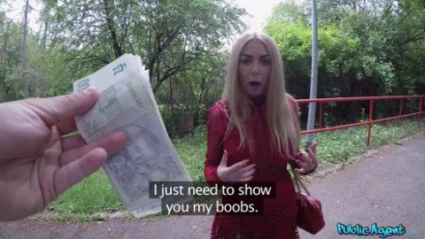 Fakehub - Publicagent - Blue Eyed Russian MILF Fucks Outdoors