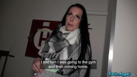 Fakehub - Publicagent - She goes wild for his big cock