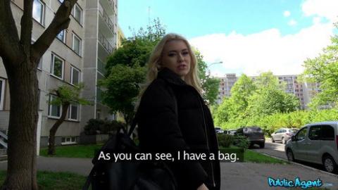 Fakehub - Publicagent - Student Fucked in Forest for Cash