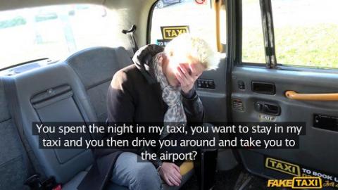 Fakehub - Faketaxi - Big round tits and pointy nipples