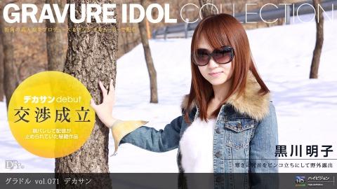 1pondo 042811_081 Akiko Kurokawa Gravure vol.071 Dekasan