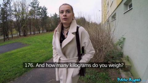 Fakehub - Publicagent - Stairwell sex with Russian student