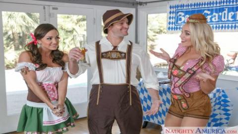 Naughtyamerica - 2 Chicks Same Time - Abigail Mac, Alexis Monroe, Preston Parker