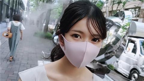 PPV2412767 [Uncensored] Innocent school ponytail black hair college student! It looks pretty, but it