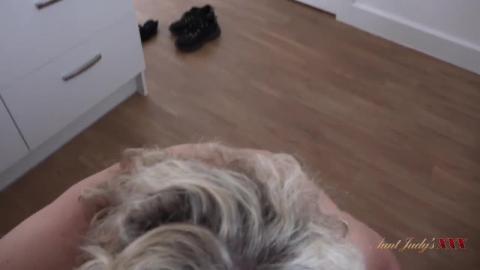 AuntJudysXXX 21 12 03 Camilla Seduced Into Blowjob And Masturbation POV XXX