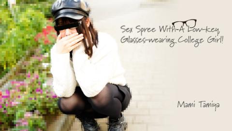 Heyzo HZ-3100 Sex Spree With A Low-key, Glasses-wearing College Girl! - Mami Tamiya