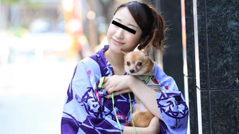 10musume 10-082423-01 Pick up a dog-loving yukata beauty while walking my dog! Pick up a dog-loving yukata beauty while walking your dog!